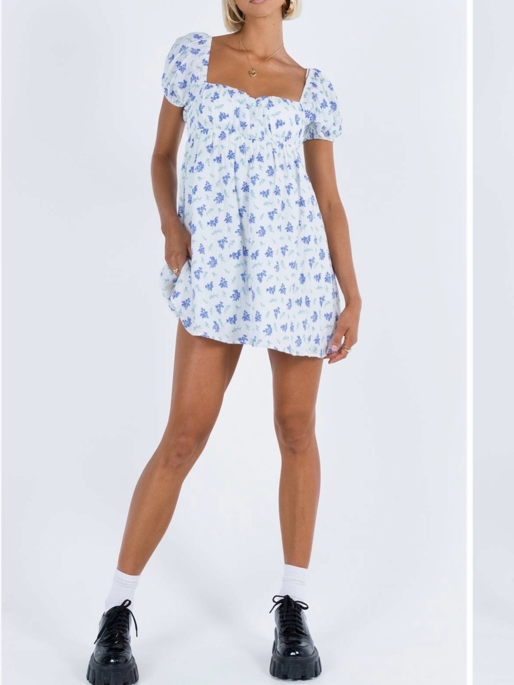 Women’s Princess Polly Lets Dance Floral MiniDress Size 10